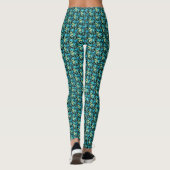 KiniArt Dragonfly Blume Leggings (Rückseite)