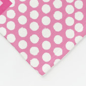 KiniArt Elephant Fleece Blanket (Ecke)