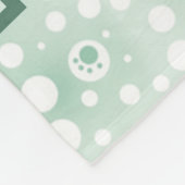 KiniArt Elephant Fleece Blanket (Ecke)