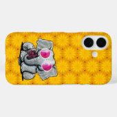 KiniArt Elephant iPhone Case-Mate iPhone Hülle (Rückseite (Horizontal))