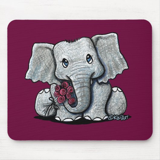 KiniArt Elephant Mousepad (Vorne)