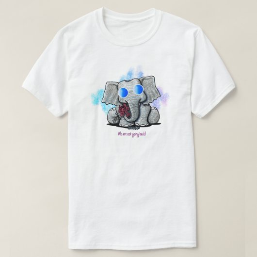 KiniArt Elephant T - Shirt (Design vorne)