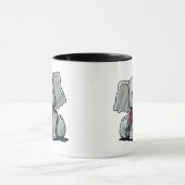 KiniArt Elephant-Tasse Tasse (Zentrum)