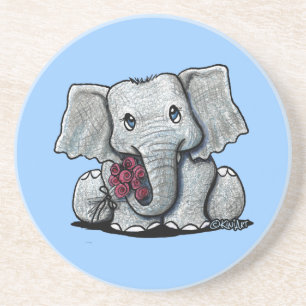 KiniArt Elephant Untersetzer