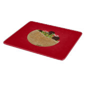 KiniArt Falafel Sandwich Schneidebrett (Ecke)