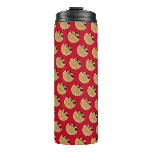 KiniArt Falafel Sandwich Thermosbecher (Vorderseite)