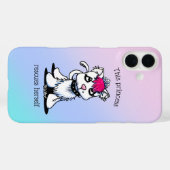 KiniArt Feminine AF iPhone Case (Rückseite (Horizontal))