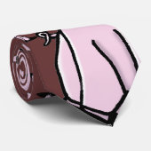 KiniArt-Ferkel in schlammiger Krawatte (Gerollt)