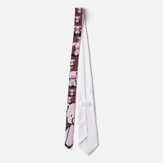 KiniArt-Ferkel in schlammiger Krawatte (Rückseite)