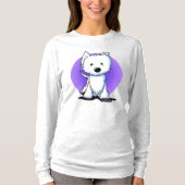 KiniArt Floppy Ear Westie T-Shirt (Vorderseite)