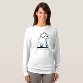 KiniArt Fluffybutt Westie T-Shirt (Vorne ganz)
