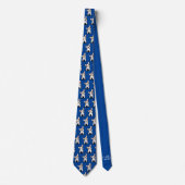 KiniArt French Bulldog Neck Tie Krawatte (Vorderseite)