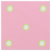 KiniArt Frühlingsblumen Stoff (Nahaufnahme)