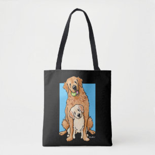 KiniArt Golden Retrievers Tasche