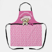 KiniArt Goldendoodle All-over Print-Schürze Schürze (Vorderseite)