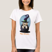 KiniArt Goldendoodle Halloween T-Shirt (Vorderseite)