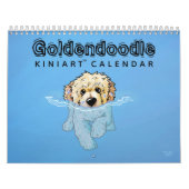 KiniArt Goldendoodle-Kalender Kalender (Titelbild)