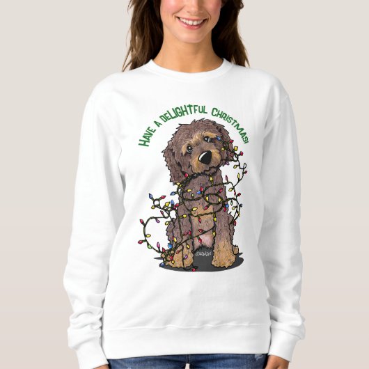 KiniArt Goldendoodle Sweatshirt (Vorderseite)