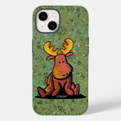 KiniArt Groovy Moose Case-Mate iPhone Hülle (Rückseite)