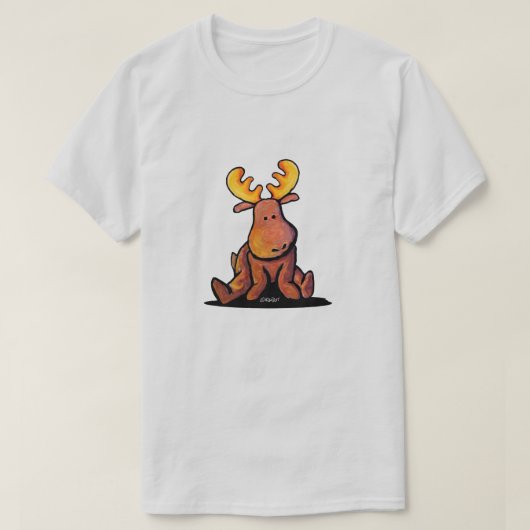KiniArt Groovy Moose T - Shirt (Design vorne)