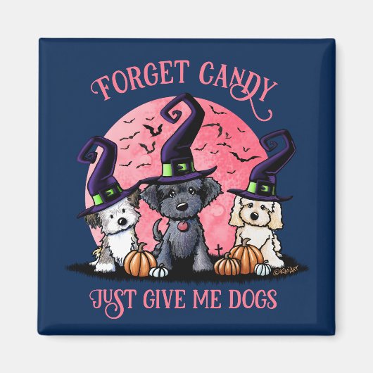 KiniArt Halloween Trio Magnet (Vorne)
