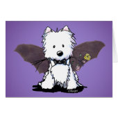 KiniArt Halloween Westie Terrier (Vorderseite (Horizontal))
