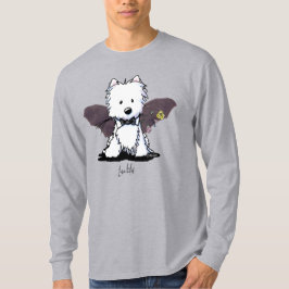 KiniArt Halloween Westie Terrier T - Shirt