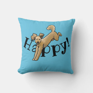 KiniArt Happy Goldendoodle Kissen