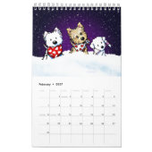 KiniArt Happy Hogs Kleiner Kalender (Feb 2027)