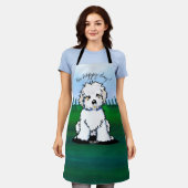 KiniArt Havanese All-Over Print Schürze (Getragen)