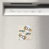 KiniArt Havanese Geschirrspüler Magnet (In Situ (Geschirrspüler))