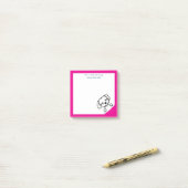 KiniArt Havanese Notes Post-it Klebezettel (Auf Schreibtisch)