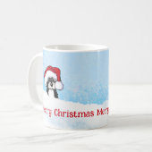KiniArt Havanese Weihnachten Kaffeetasse (Vorderseite Links)