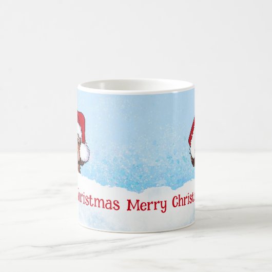 KiniArt Havanese Weihnachtskaffee Tasse (Mittel)
