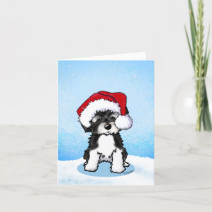KiniArt Havanese Weihnachtskarte Dankeskarte