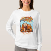 KiniArt Herbst Cairn Terriers T - Shirt (Vorderseite)