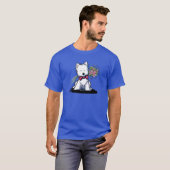 KiniArt Herr Pawfect Westie T - Shirt (Vorne ganz)