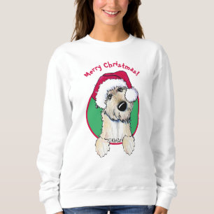 KiniArt Irish Wolfhound Weihnachten Sweatshirt