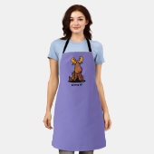 KiniArt Jazzy Moose All-over Print-Schürze Schürze (Getragen)