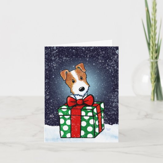KiniArt JRT Weihnachtskarte Karte (Vorderseite)