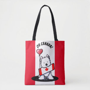 KiniArt kanadische Westie-Tasche Tasche