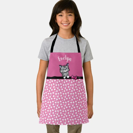 KiniArt Kitten All-over Print Kid's Schürze (Insitu)