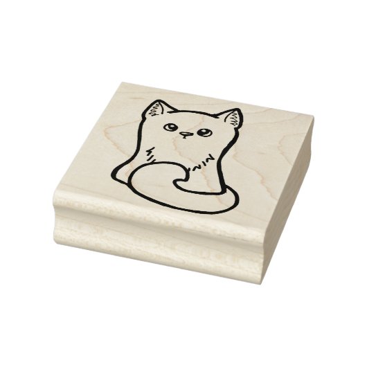 KiniArt Kitten Rubber Briefmarke Gummistempel (Stempel)