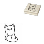 KiniArt Kitten Rubber Briefmarke Gummistempel (Stempel)