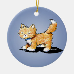 KiniArt Kitty Cat Keramik Ornament