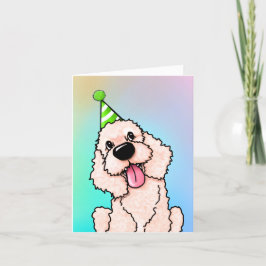 KiniArt lächelnd Doodle Geburtstagskarte Dankeskarte