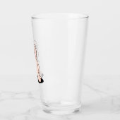 KiniArt lächelt DOODLE Glas (Links)