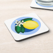 KiniArt Lemon Getränkeuntersetzer (Linke Seite)