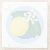 KiniArt Lemon Glasuntersetzer (Rückseite)