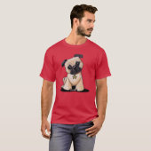 KiniArt Liberty Mops T-Shirt (Vorne ganz)
